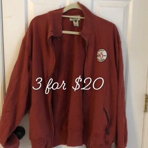 American Rag track jacket zip XL 3itemsfor$20